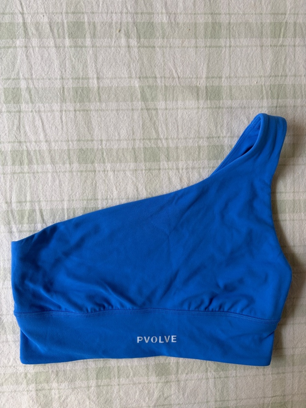 Lululemon by PVOLVE One-Shoulder Sports Bra - Bright Blue